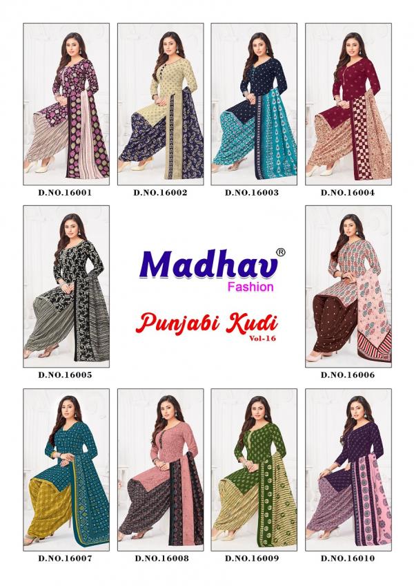 Madhav Punjabi Kudi Vol-16 – Dress Material